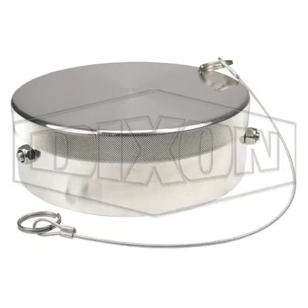 Dixon Mann-Tek by Mann Tek Dry Disconnect Dust Cap, 6 in, Aluminum, Domestic DDDC600 - main