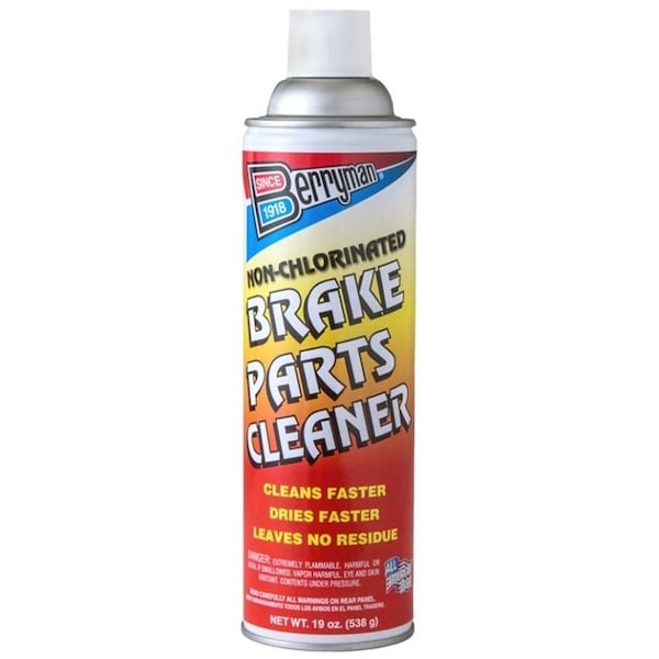 Berryman Brake Parts Cleaner, 19 oz Aerosol Can, Liquid, Aromatic/Mild 2421 - main