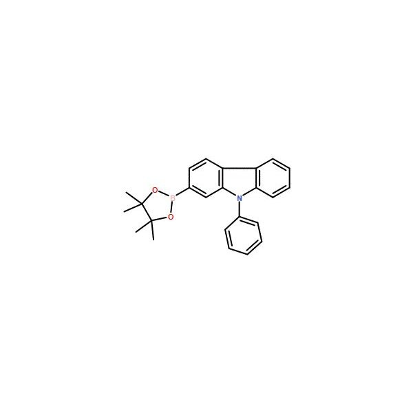 Ak Scientific 9-Phenyl-2-(4, 4, 5, 5-tetramethyl-1, 3, 2-dioxaborolan-2-yl)-9H-carbazole (1g), CAS 1246669-45-3 9651AL-1g - main