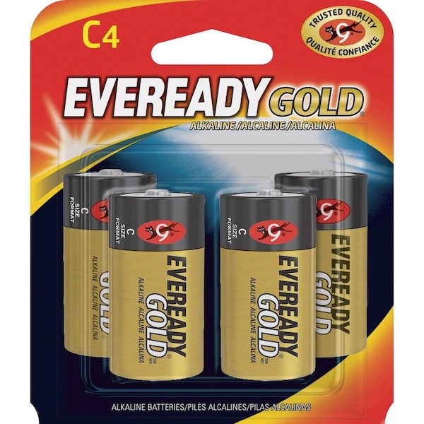 Energizer Eveready Gold C 4 Pack 4PK A93BP-4 - main