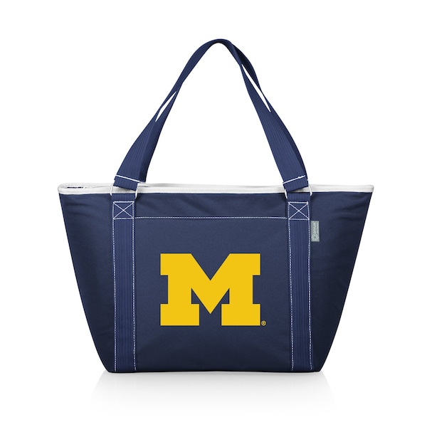 Picnic Time Family Of Brands NCAA Michigan Wolverines Topanga Tote Cooler Bag - Soft Cooler Bag - Picnic Cooler 619-00-138-344-0 - main