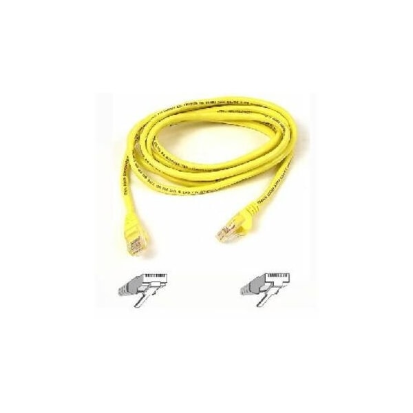 Belkin CAT6 patch cable RJ45M/RJ45M 3ft yellow A3L980-03-YLW-S - main