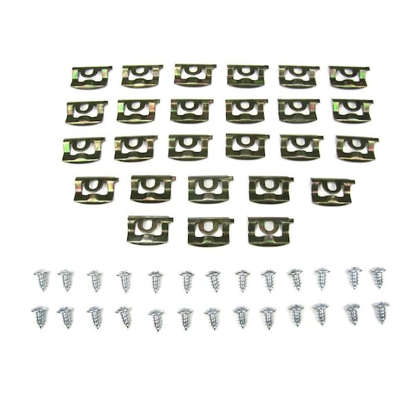 Precision Replacement Parts Molding Clip Kit - set of 52 PCK-3847-68 - main