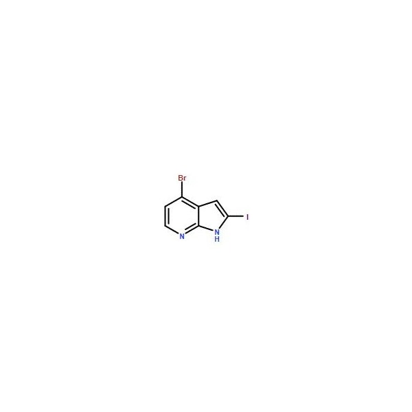 Ak Scientific 4-Bromo-2-iodo-7-azaindole (1g), CAS 1260879-70-6 Z4049-1g - main