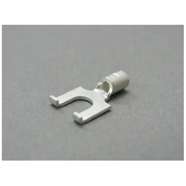 Nichifu Non-Insulated Spade Terminals, Flanged, Stud #8, AWG 16-14 2Y-4W - main