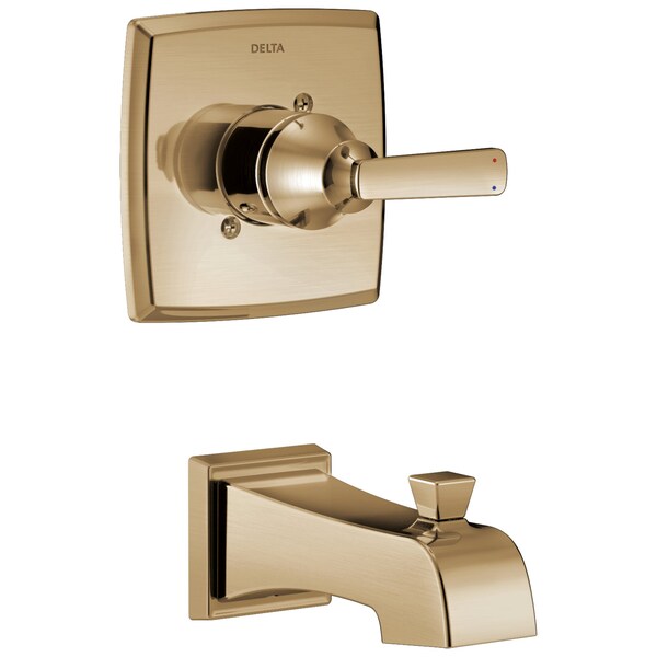 Delta Ashlyn Monitor 14 Series Tub Trim Only In Champagne Bronze T14164-CZ - main