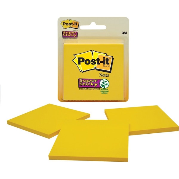 Post-It Super Sticky Notes 3321-SSCY, PK48 3321-SSCY - main