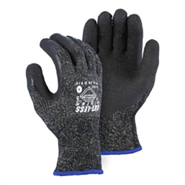 Majestic Glove Cut-Less Cut-Resistant Gloves, X-Large, Latex Coating, Knit Wrist Cuff, Resists: Abrasion, Cut 34-1570/X1 - main