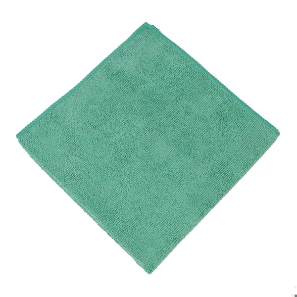 Nexstep Commercial Products MaxiPlus Multi-Purpose Microfiber Cloth, Green, 12PK 96067 - main