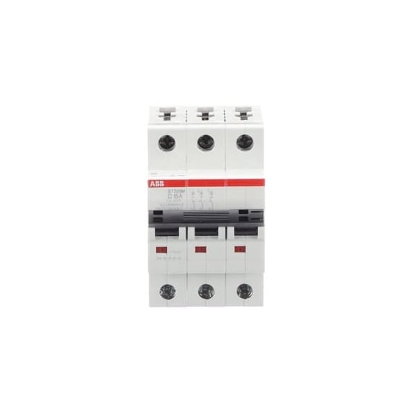 Abb Miniature Circuit Breaker - ST200M - 3P - 15 A - D ST203M-D15 - main