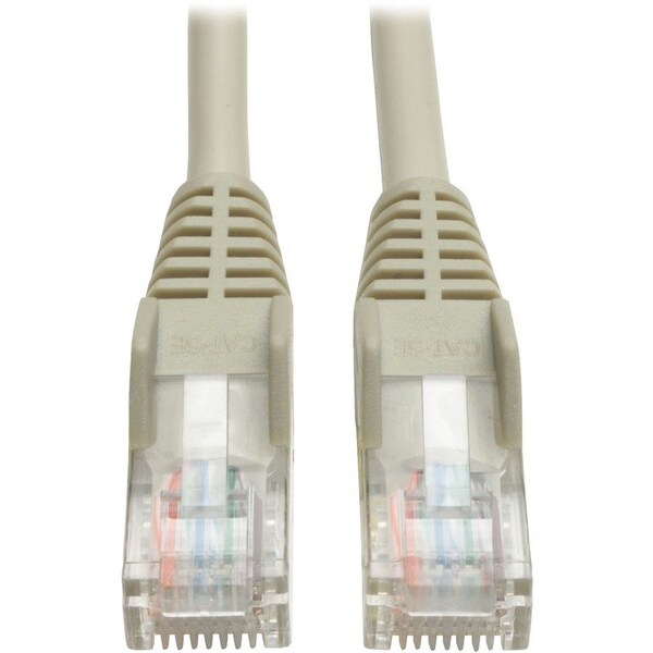 Eaton Tripp Lite Series Cat5e 350 MHz Snagless Molded UTP Ethernet Cable RJ45 M/M, PoE - Gray, 200 N001-200-GY - main