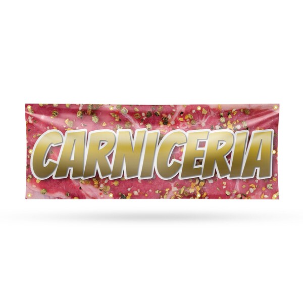 Signmission Carniceria, 36 Inch x 96 Inch, Vinyl Banner B-96-30504 - main