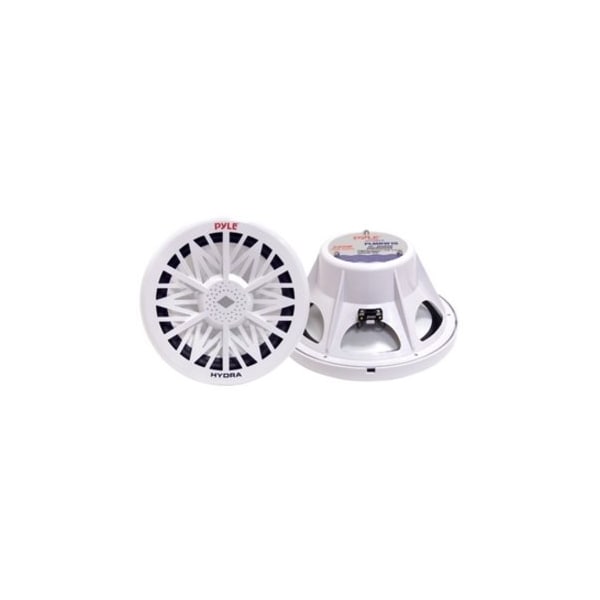 Pyle 10" 500 Watt White 4 Ohm Marine Subwoofer PLMRW10 - main