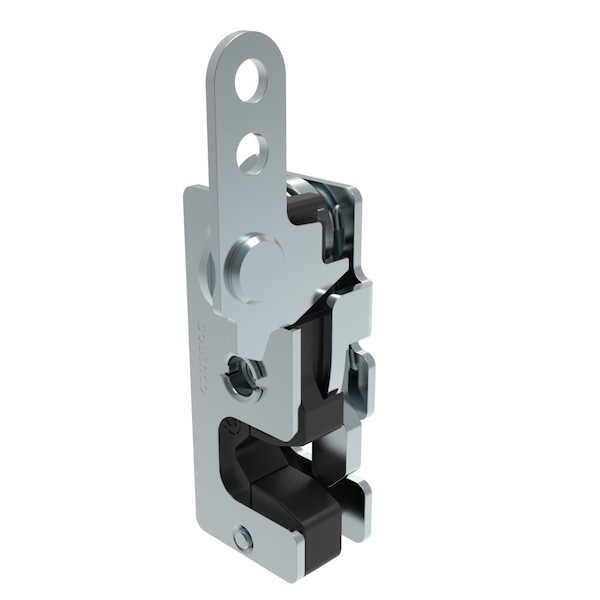 Southco Rotary Push To Close Latch, Small Size, Single Stage, with Integrated Bumper In-Line Lever R4-10-21-205-10 - main