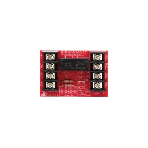 Seco-Larm Heavy Duty Relay Board 12/24VDC DPDT SR-2212-C5AQ - main