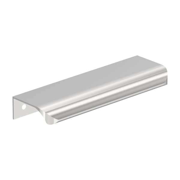 Amerock Streamline Tab 5 inch (127mm) Length Polished Chrome Cabinet Edge Pull, 25PK 25VMP3720326 - main