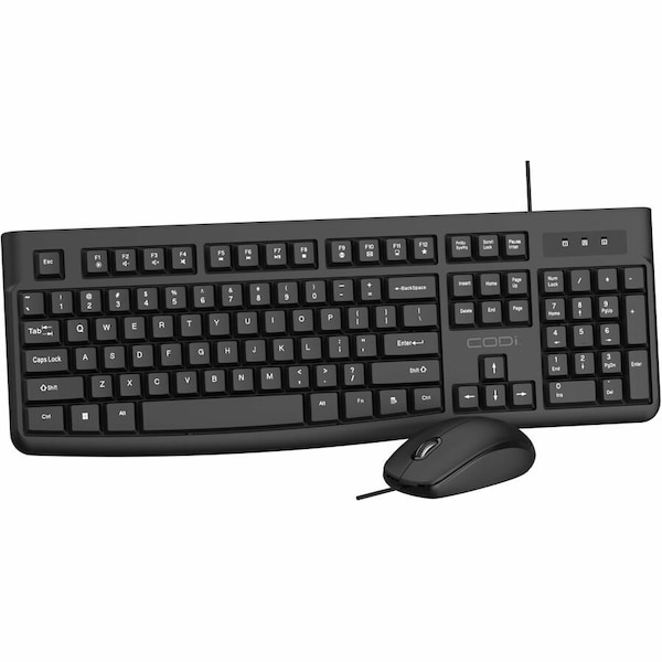 Codi Wired Keyboard & Mouse Combo AK0000057 - main