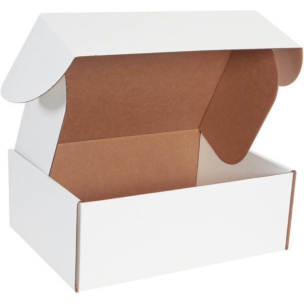 Non-Branded 17 1/2 x 12 3/4 x 6 1/4in White Deluxe Literature Mailers, 50PK MFL17126 - main