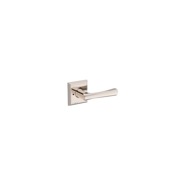 Baldwin Residential Door Levers Privacy Right Hand Lifetime Bright Nickel PVWYNCHR055 - main
