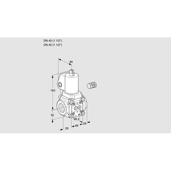 Honeywell Kromschroder VAN240R/NWGL KS88021186 - main