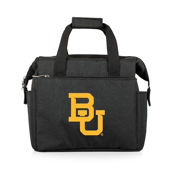 Picnic Time Family Of Brands NCAA Baylor Bears On The Go Lunch Bag Cooler - Soft Cooler Lunch Box, Black 510-00-179-924-0 - main