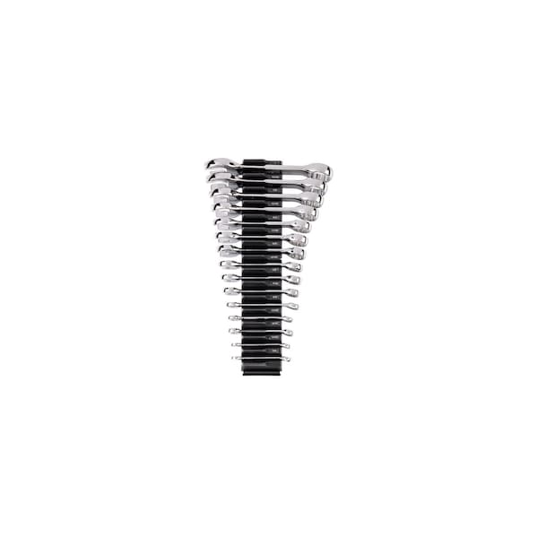 Tekton Stubby Combination Wrench Set with Modular Organizers, 15-Piece (1/4 - 1 in.) WCB95407 - main