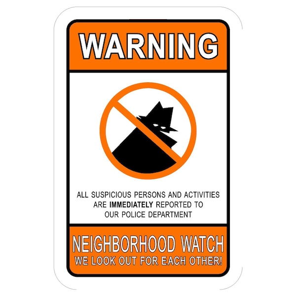 Sign Solutions Usa Traffic Sign, 12 in Width, Aluminum Sign, Vertical Rectangle DCS10DWT1218CUS00043 - main