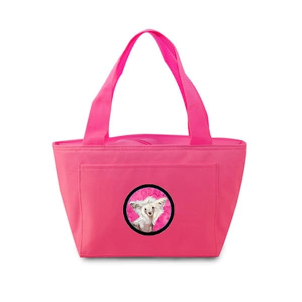 Carolines Treasures Pink Chinese Crested Zippered Insulated School Washable And Stylish Lunch Bag Cooler LH9392PK-8808 - main