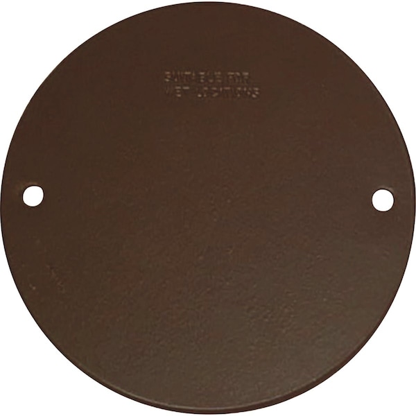 Southwire Round Weatherproof Bronze Blank Cover WRCBB-UPC - main