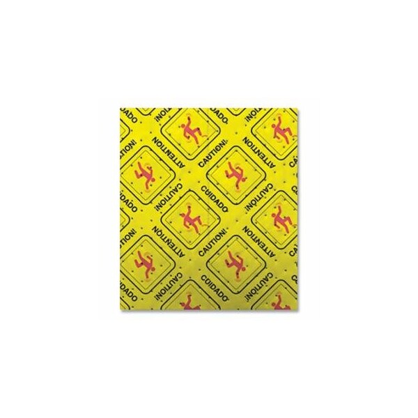 Spilfyter Sorbent Pads and Roll, 18 in L x 16 in W, Universal, Premium, Hi-Vis Yellow, Pads, 100PK 920-HVU-75 - main
