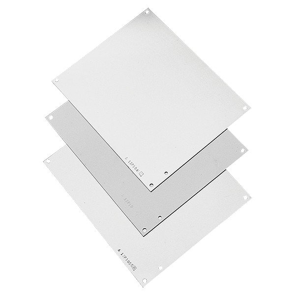 Nvent Hoffman Interior Panel, 14 Gangs, Stainless Steel A12P10SS - main