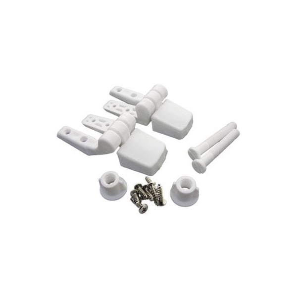 Larsen Supply Co 2Pc Wht Toil Seat Hinge 14-1039 - main