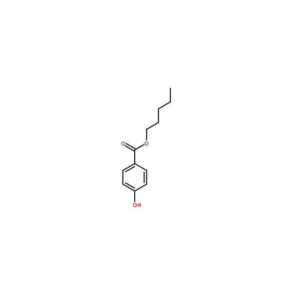 Ak Scientific n-Pentyl 4-hydroxybenzoate (25g), CAS 6521-29-5 X3695-25g - main