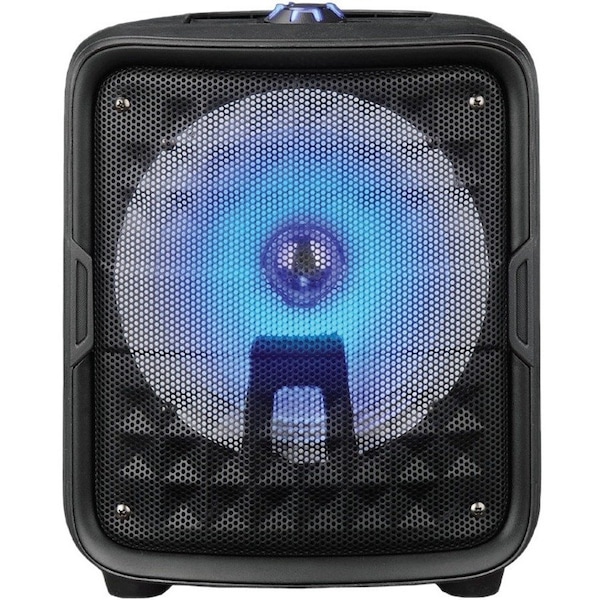 Supersonic IQ Sound IQ-6608DJBT Portable Bluetooth Speaker System - 15 W RMS - Black IQ6608DJBTBLK - main