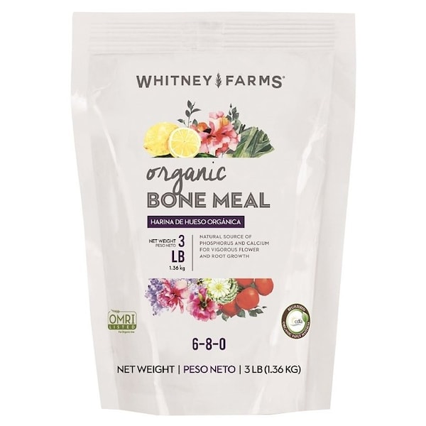 Whitney Farms 10101-10019 Dry Plant Food, 3 lb, Powder, 6-8-0 N-P-K Ratio 3400706 - main