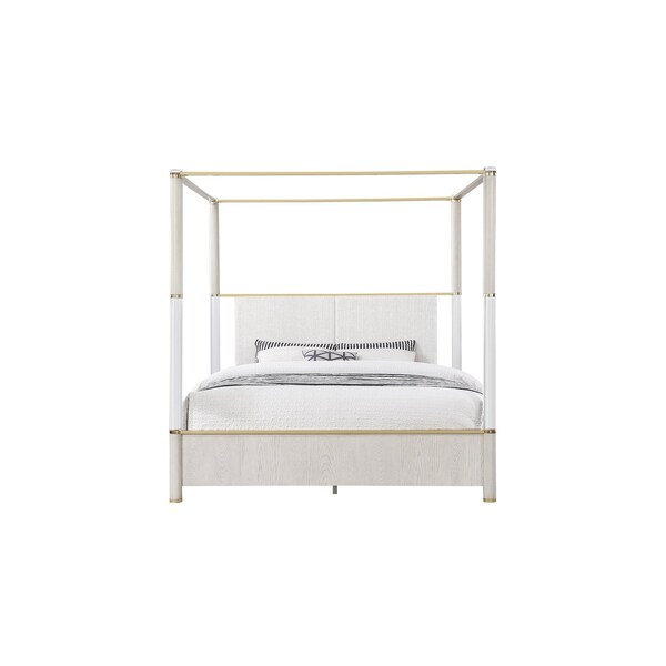 Global Furniture Usa Contemporary Malmo Oak King Bed MALMO-OAK-KB - main