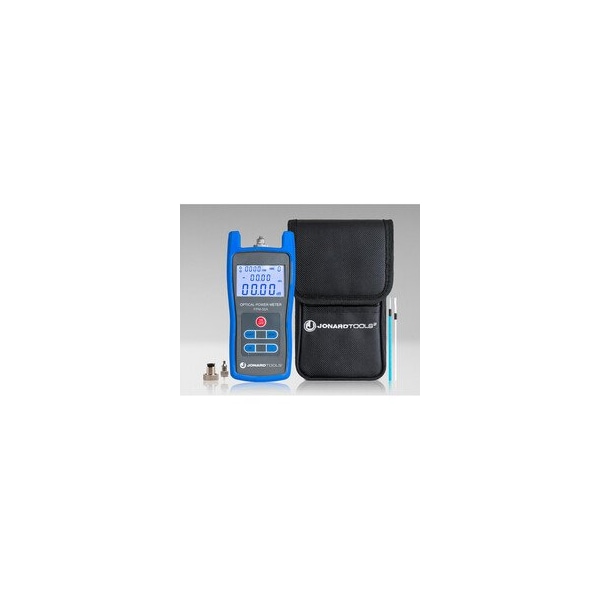 Cable Wholesale Jonard Tools Fiber Optic Power meter. -50 to +26 dBm, with FC/SC/LC Adapters - FPM-50A 90J1-00007 - main