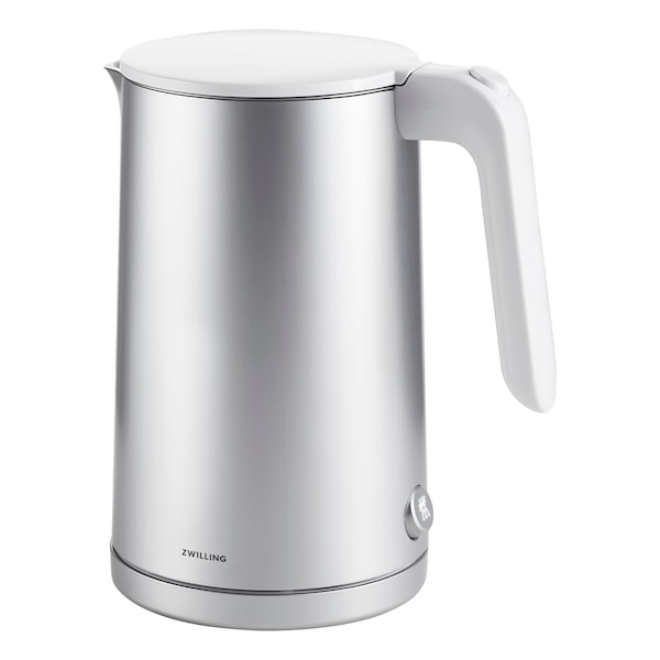 Zwilling Enfinigy Cool Touch 1.5-Liter Electric Kettle, Cordless Tea Kettle and Hot Water, Silver 1016116 - main