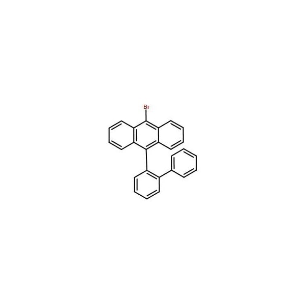 Ak Scientific 9-(2-Biphenylyl)-10-bromoanthracene (5g), CAS 400607-16-1 6915AL-5g - main