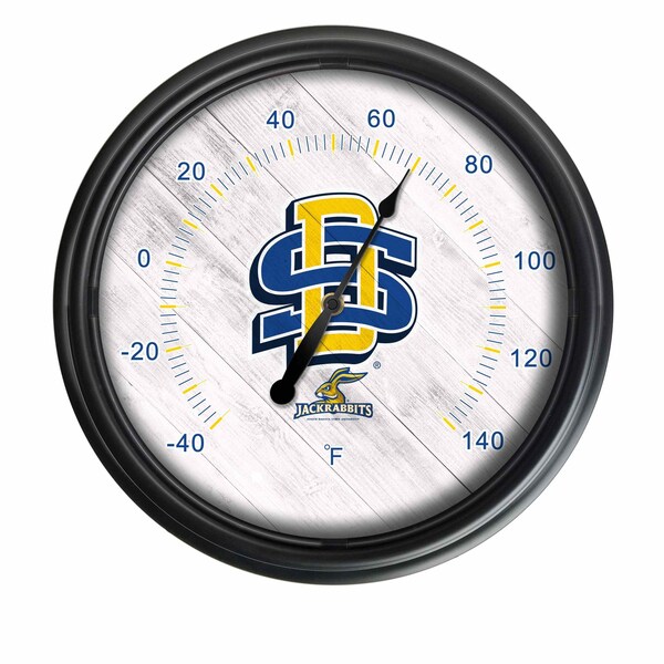 Holland Bar Stool Co South Dakota State University Indoor/Outdoor LED Thermometer ODThrm14BK-08SDakSt - main