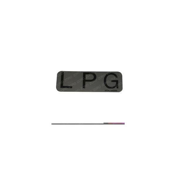 Nissan REPLACEMENT LABEL-FUEL 99057-6G000 - main