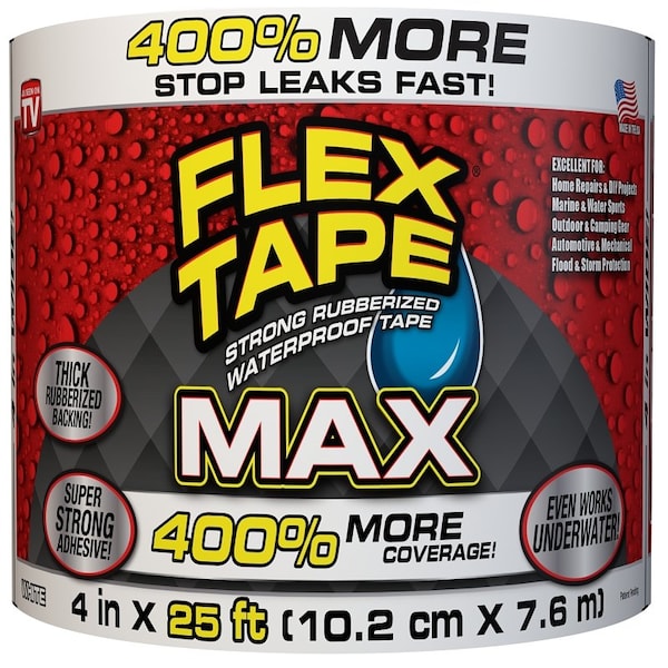 Flex Tape Flex Tape 4"X25Ft Wht TFSMAXWHT04 - main