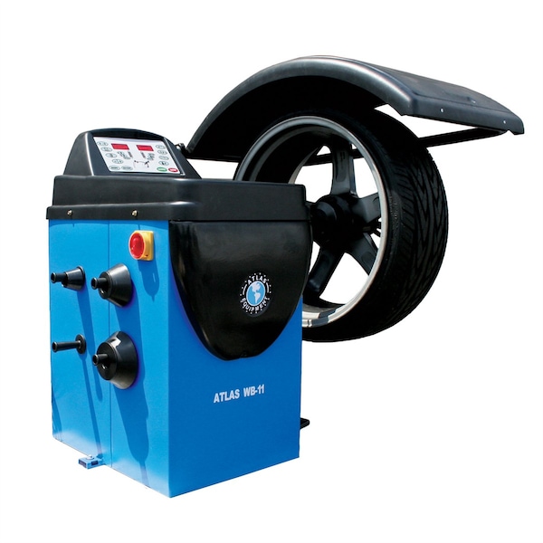 Atlas Automotive Equipment ATLAS COMPUTERIZED WHEEL BALANCER W HOOD ATEATWB11-FPD - main
