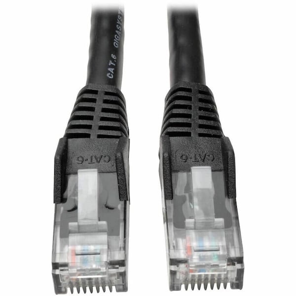 Tripp Lite Cat6 Cable, Snagless, Molded, Black, 25ft N201-025-BK - main