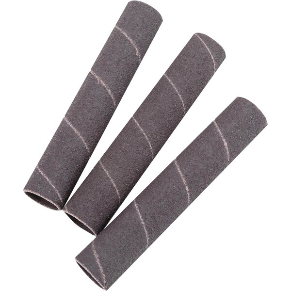 Grizzly 3/4" Dia. x 4-1/2" A/O Hard Sanding Sleeve, 60 Grit, 3PK H5435 - main