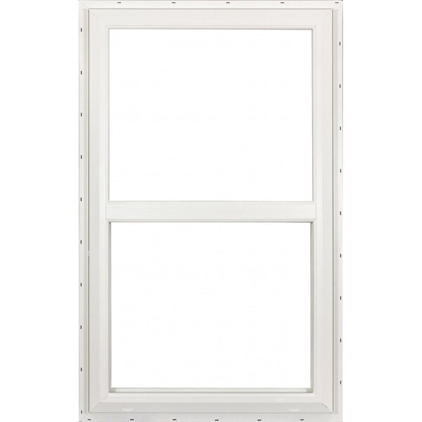 Factory 2U Windows Single Hung Impact Window 36in x 48in, White Vinyl, LowE Laminated Glass Argon Fill 803992 - main
