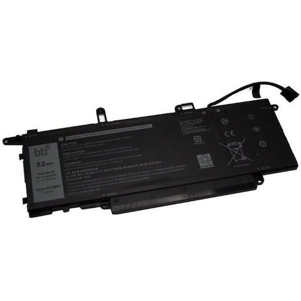 Battery Technology BATTERY FOR DELL LATITUDE 7400 2-IN-1 9410 NF2MW-BTI - main