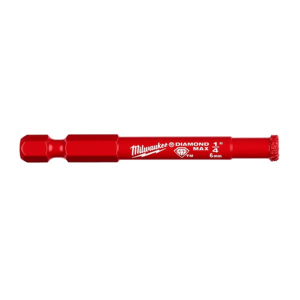 Milwaukee Tool 1/4" DIAMOND MAX Hole Saw Bit 49-56-0505 - main