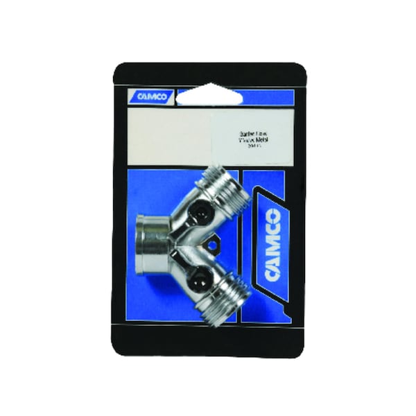Camco Camco 1 in. Hose X 1 in. Galvanized Malleable Iron 3-Way Valve 20114 - main