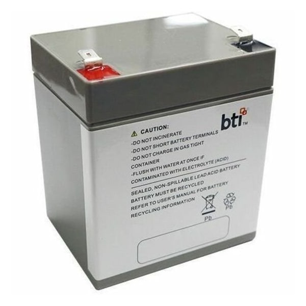 Battery Technology BTI 12V 5AH 1-CELL LEAD ACID UPS BATTERY FOR RBC30 RBC30-SLA30-BTI - main